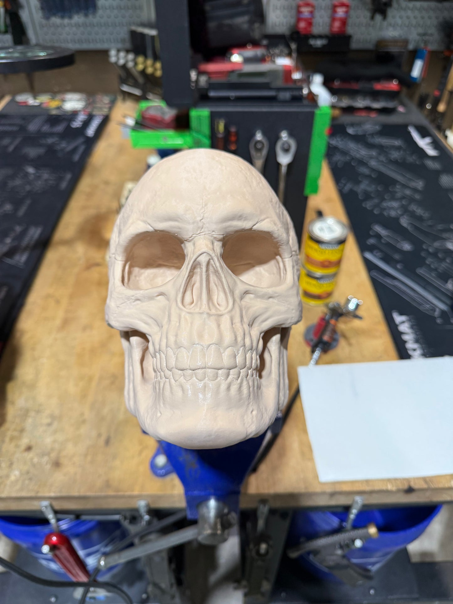 Helmet Mount Skull